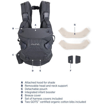 Nuna Slings & Carriers Nuna CUDL Clik Carrier