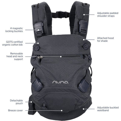 Nuna Slings & Carriers Nuna CUDL Clik Carrier