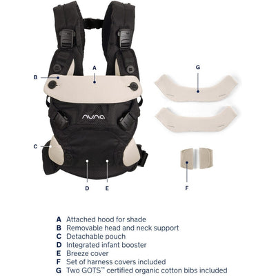 Nuna Slings & Carriers Nuna CUDL Clik Carrier