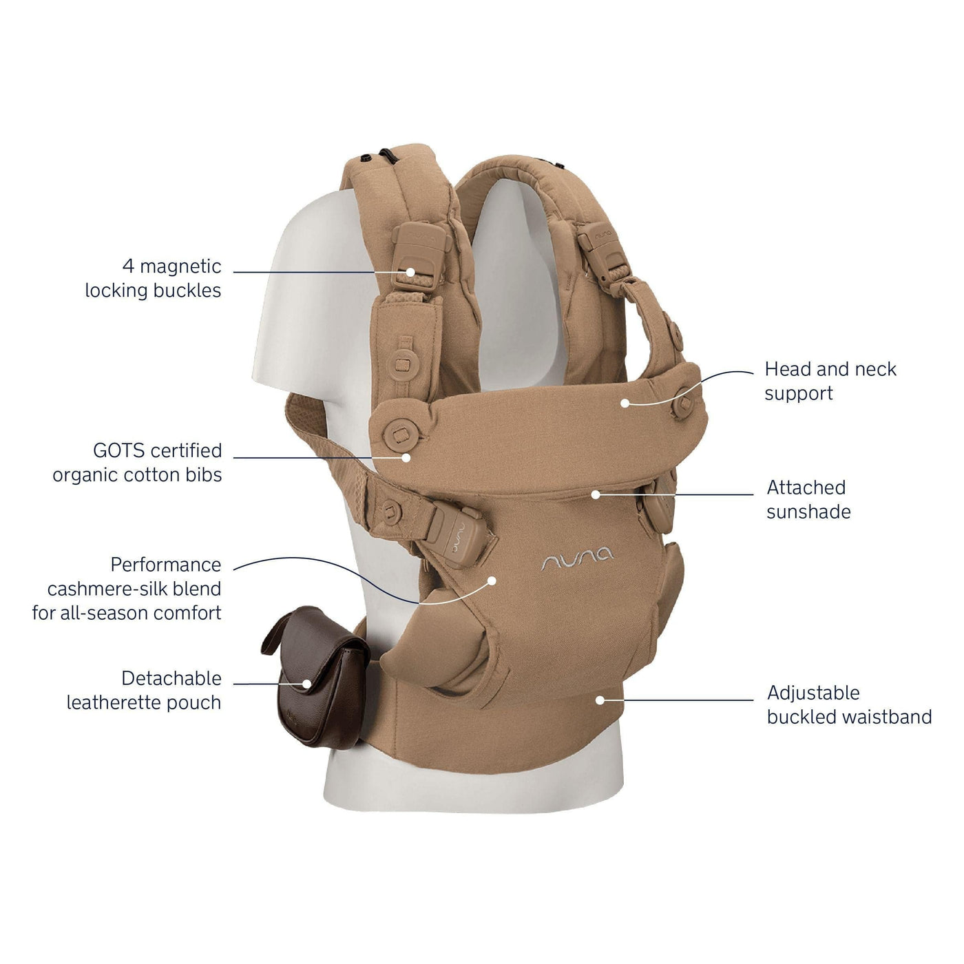 Nuna Slings & Carriers Nuna CUDL Luxe