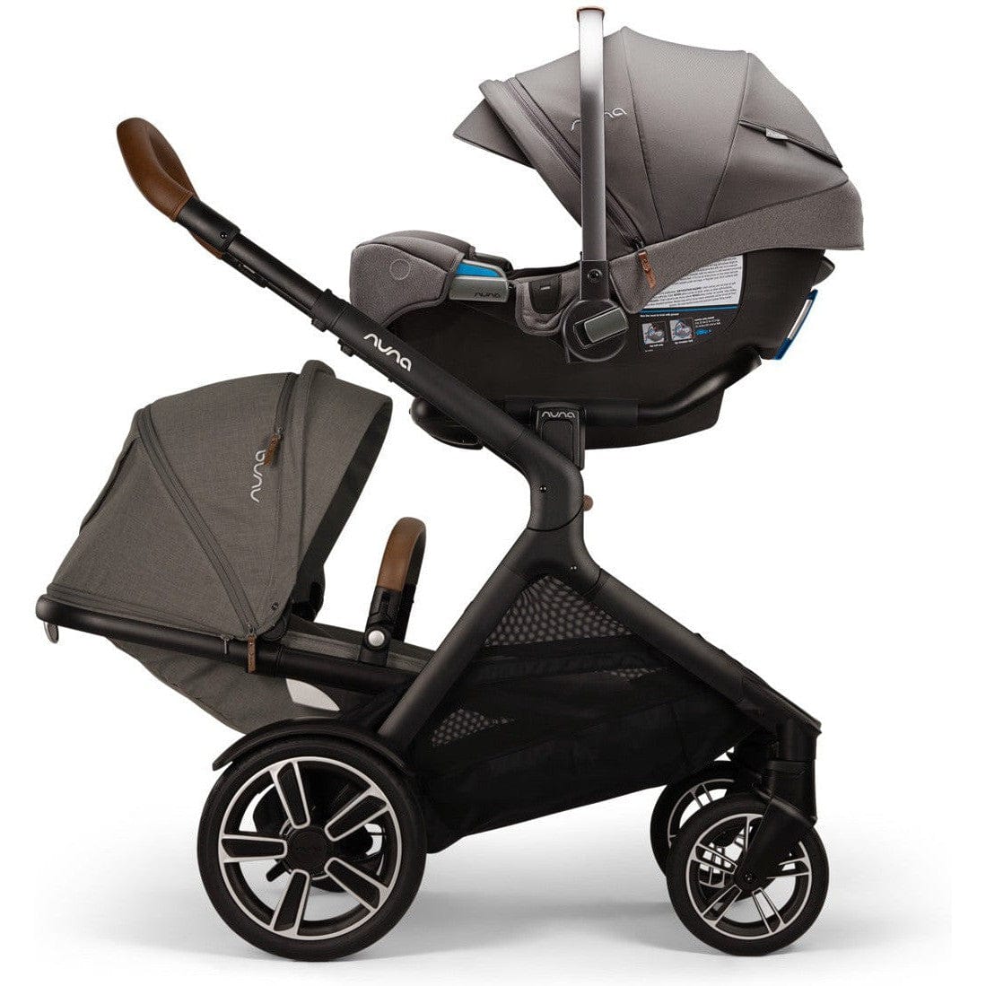 Nuna Strollers - Double Nuna Demi Next Stroller + Rider Board