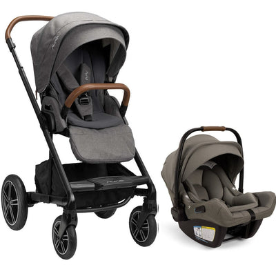 Nuna Strollers - Travel Systems Granite Nuna MIXX Next Stroller + PIPA Aire RX Infant Car Seat Travel System