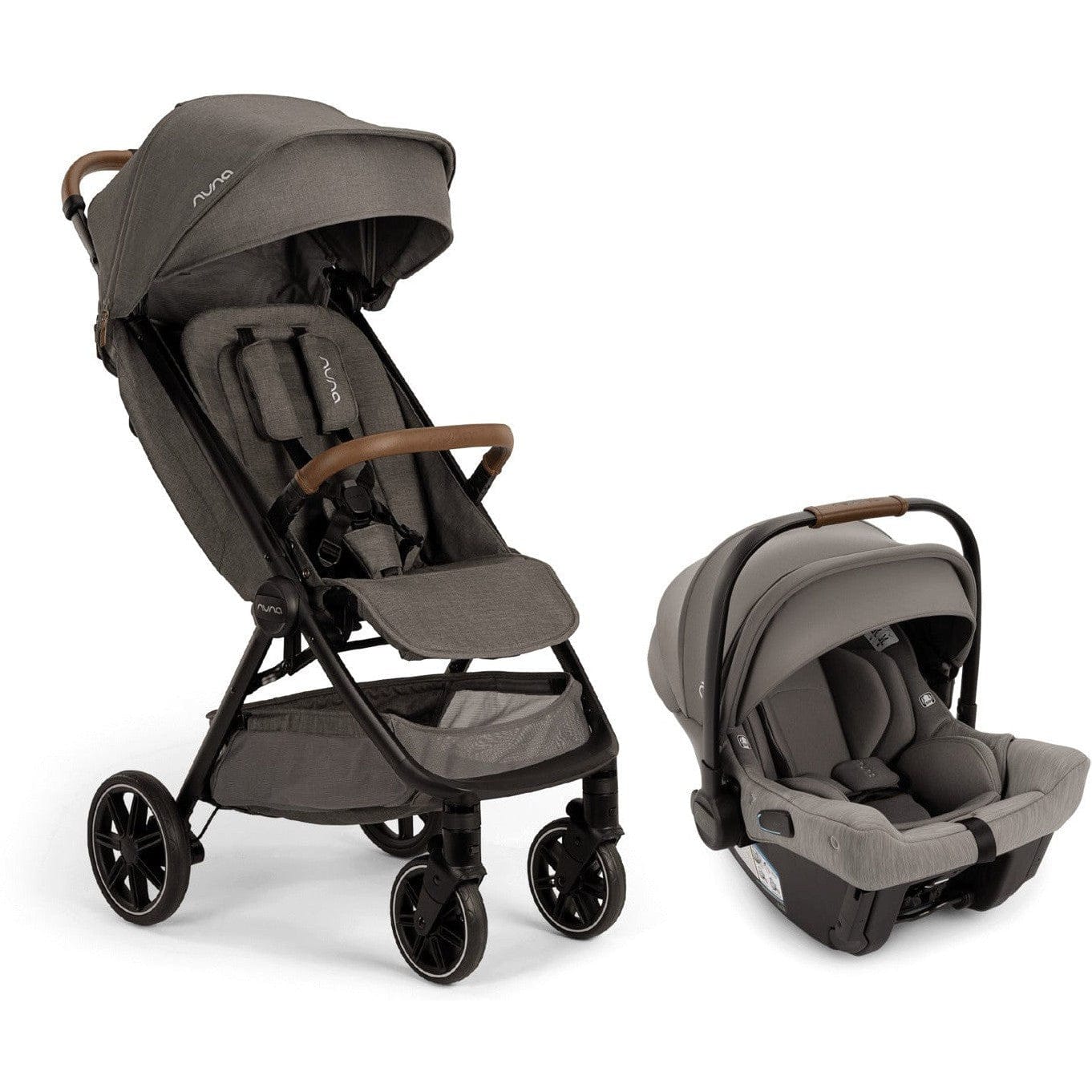 Nuna Strollers - Travel Systems Granite Nuna TRVL LX Stroller + PIPA Urbn Travel System