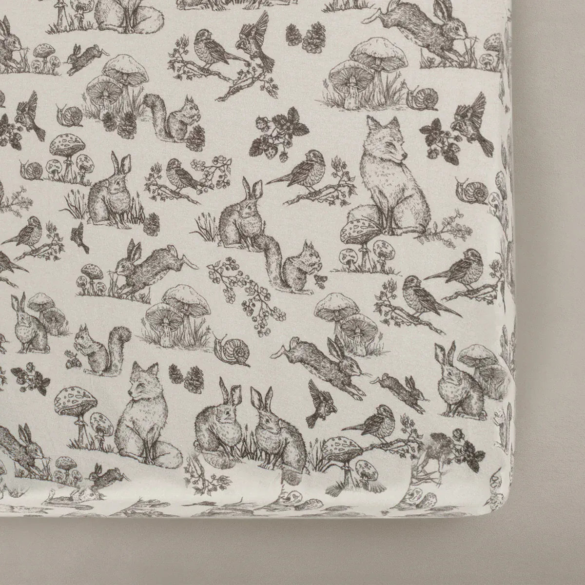 Oilo Crib Sheets Woodland Oilo Crib Sheets