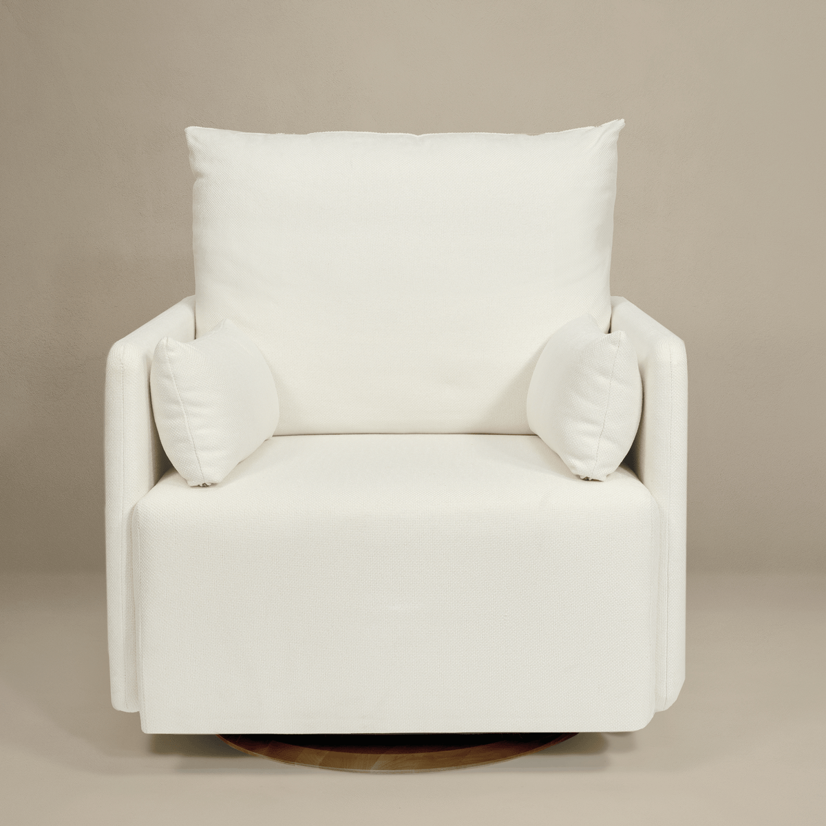 Tweed Glider Rocker Oilo Ollie: A Chair and a Half Swivel Nursery Glider with Back Recline ...