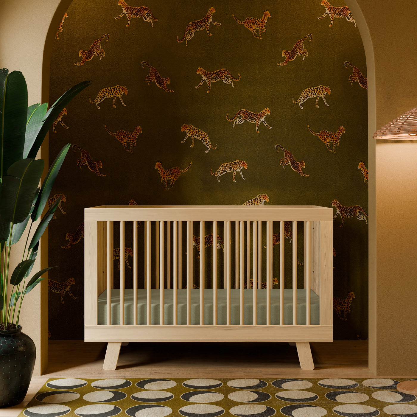 Babyletto Hudson 3-in-1 Convertible Crib with Toddler Bed Conversion Kit