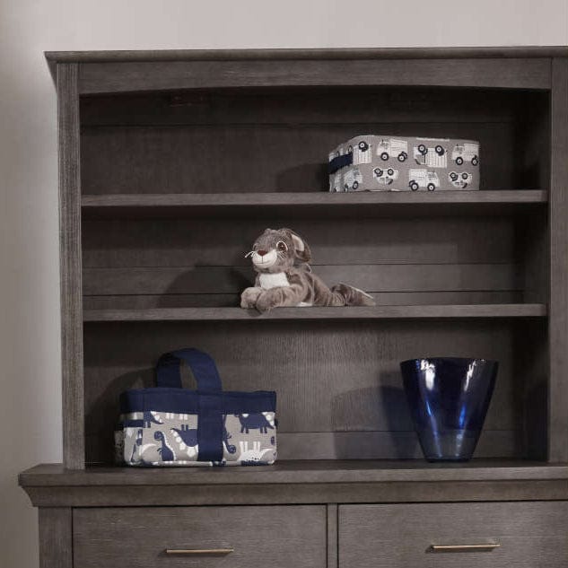 Pali Bookcases Distressed Granite Pali Como Floor Bookcase / Hutch