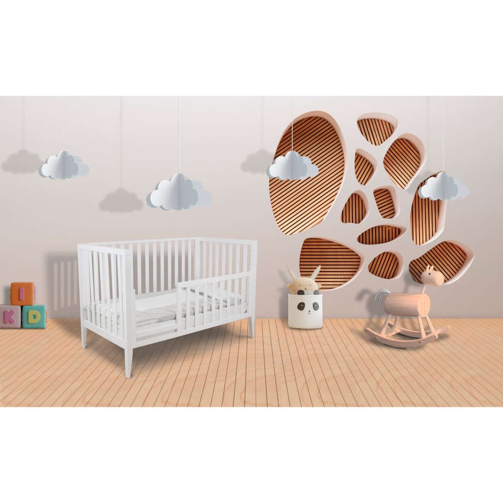 Pali Conversion Kits White Pali Bernini / Donatello / Firenze Toddler Rail