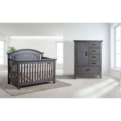 Pali Cribs Distressed Granite Pali Como Arch Forever Crib