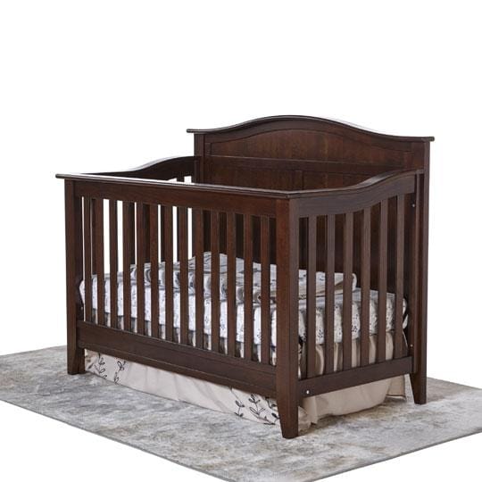 Pali Cribs Mocachinno Pali Napoli Curved-Top Forever Crib