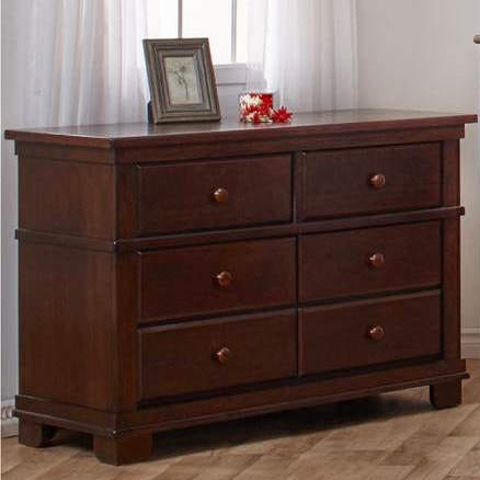 Pali Cribs Mocachinno Pali Napoli Double Dresser