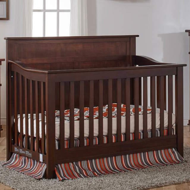 Pali Cribs Mocachinno Pali Napoli Flat-Top Forever Crib