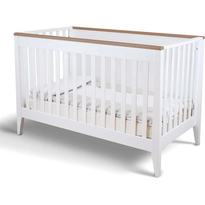 Pali Cribs White/Walnut Pali Botticelli Convertible Crib