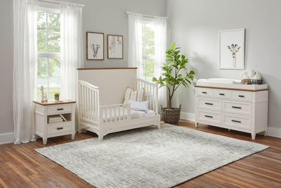 Parker House Changing Stations Linen / Warm Oak Parker House Artisan Changing Tray