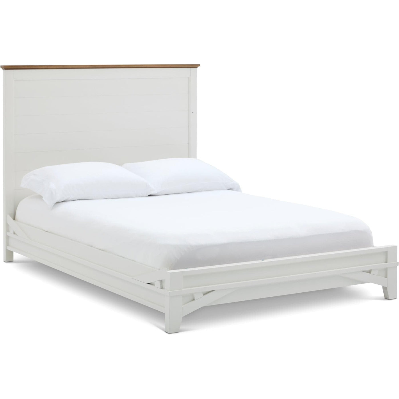 Parker House Conversion Kits Linen / Warm Oak Parker House Artisan Full Bed Platform Bed Conversion Kit