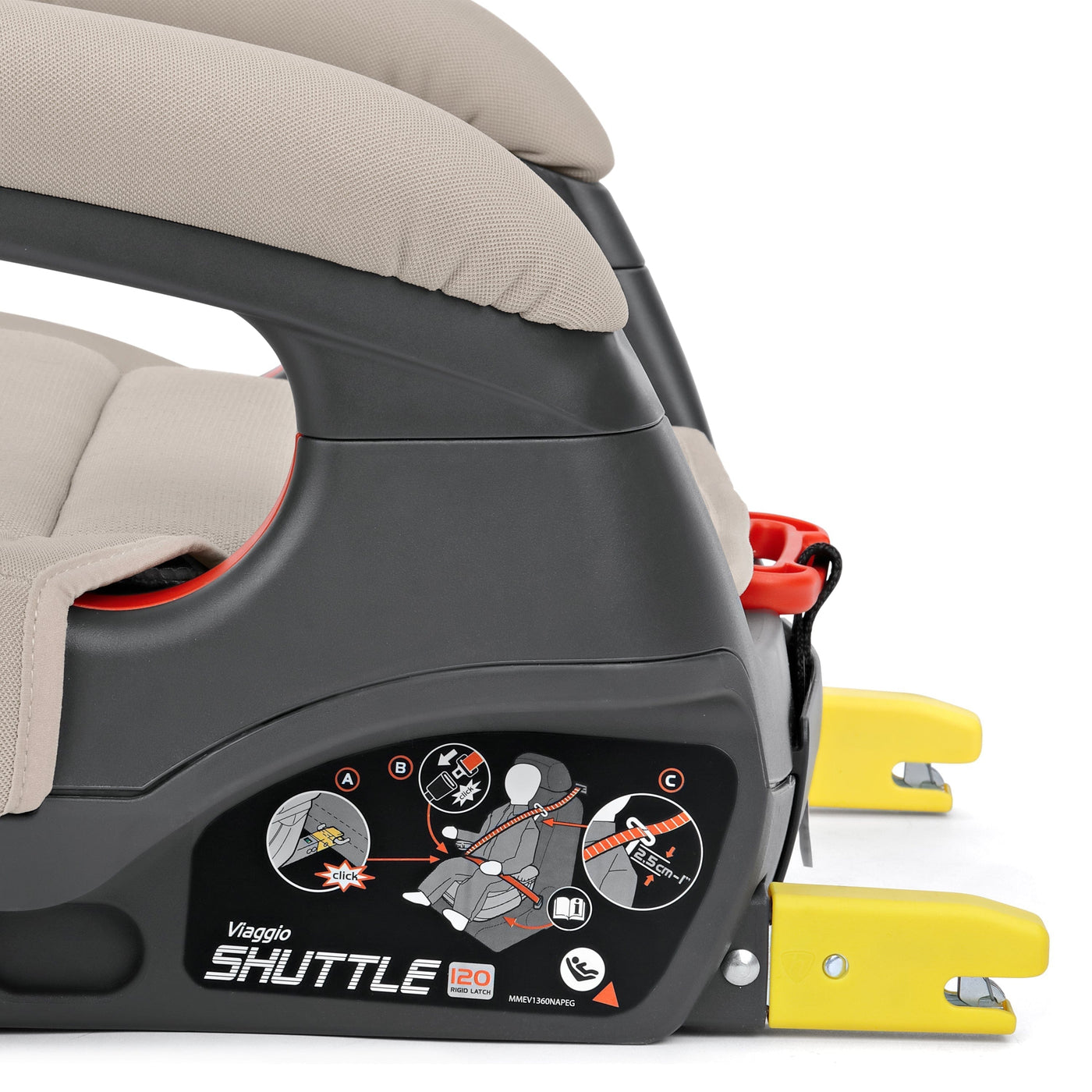 PEG Car Seats - Booster PEG Viaggio Shuttle 120 Booster Car Seat