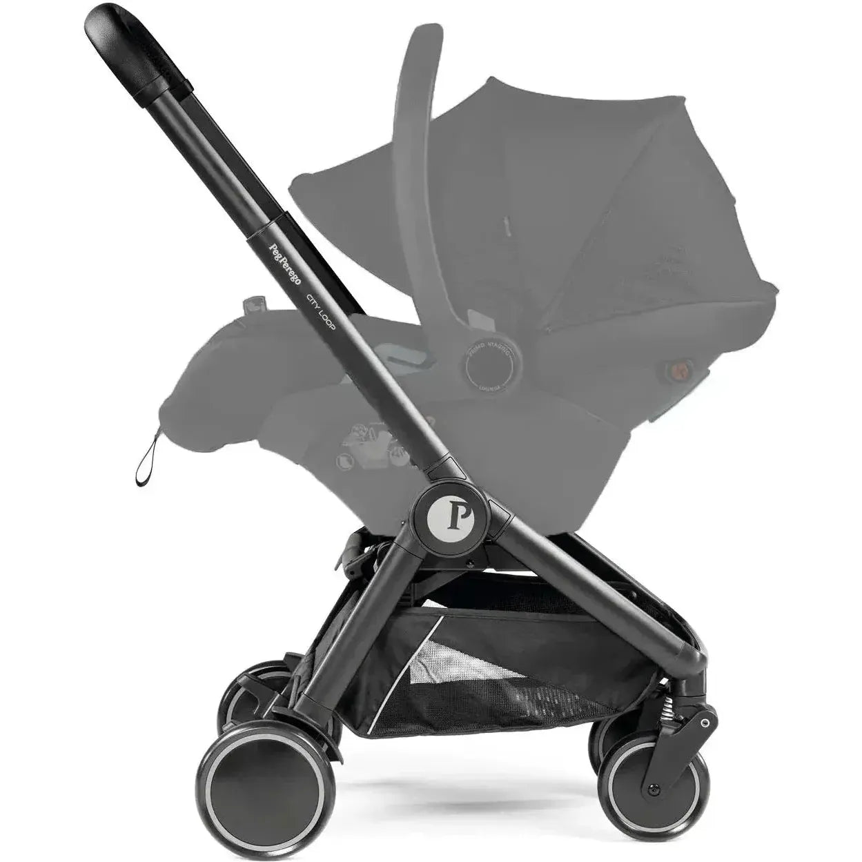 PEG Strollers - Single Black PEG City Loop Chassis