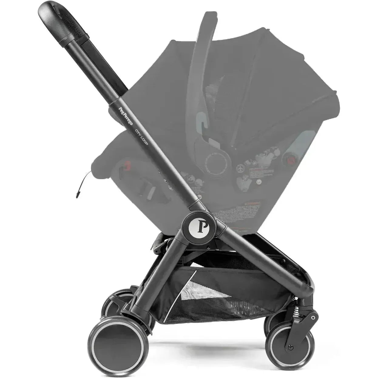 PEG Strollers - Single Black PEG City Loop Chassis