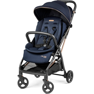 PEG Strollers - Single Blue Shine PEG Selfie Plus Stroller