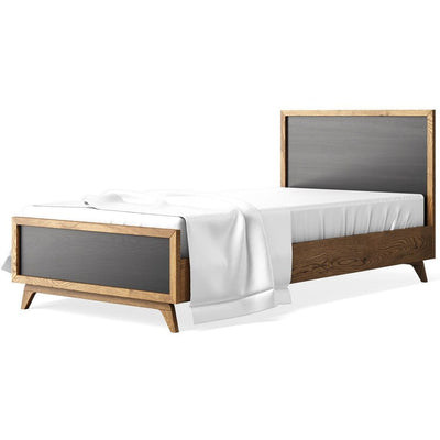 Romina Beds - Twin Solid Black Romina Uptown Twin Bed