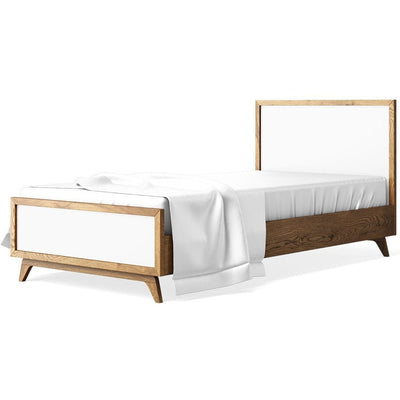 Romina Beds - Twin Solid White Romina Uptown Twin Bed