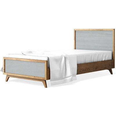 Romina Beds - Twin Washed Grey Romina Uptown Twin Bed