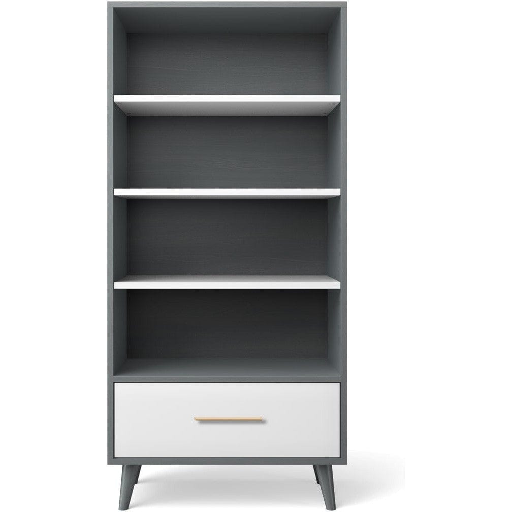 Romina Bookcases Washed Grey Romina New York Bookcase
