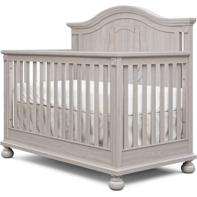 Romina Cribs Ash Romina Dakota Convertible Crib (Solid Back)