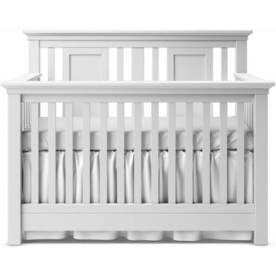 Romina Cribs Solid White Romina Karisma Convertible Crib (Open Back)