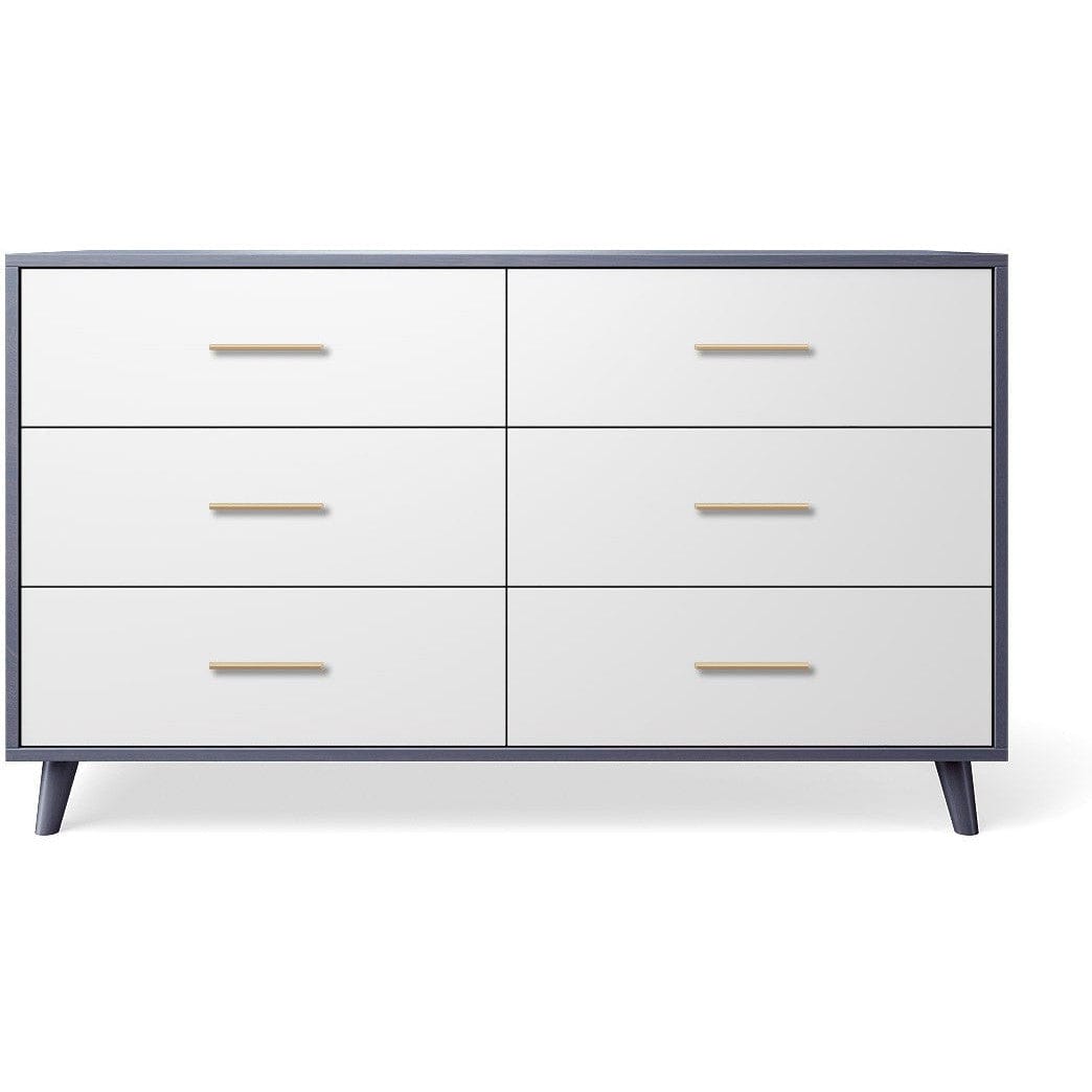 Romina Dressers Navy Romina New York Double Dresser