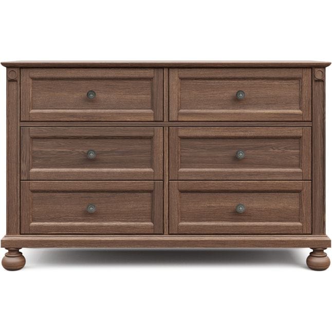 Romina Dressers Nocello / Bronze Romina Dakota Double Dresser