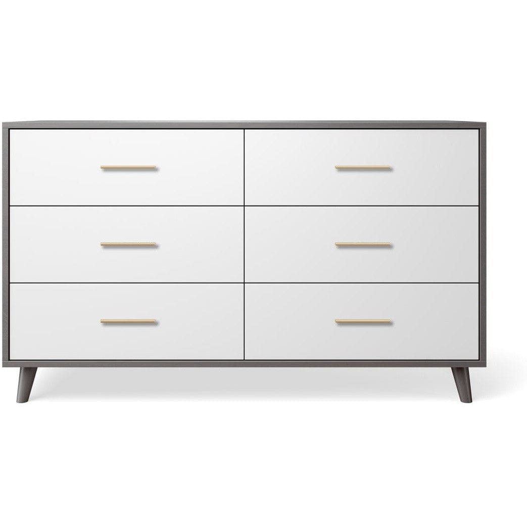 Romina Dressers Oil Grey Romina New York Double Dresser
