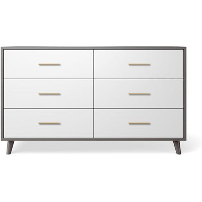 Romina Dressers Oil Grey Romina New York Double Dresser