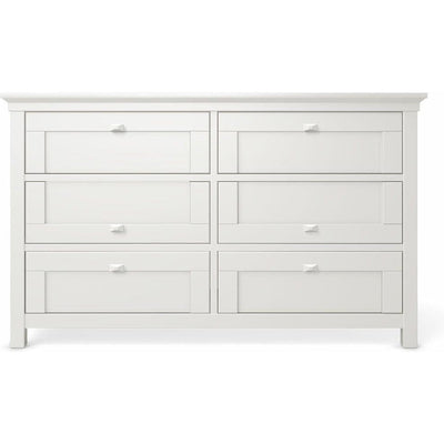 Romina Dressers Solid White Romina Karisma Double Dresser