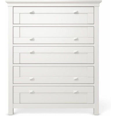 Romina Dressers Solid White Romina Karisma Tall Chest