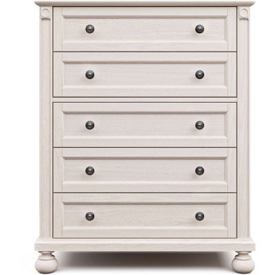 Romina Dressers Washed White / Bronze Romina Dakota Tall Chest
