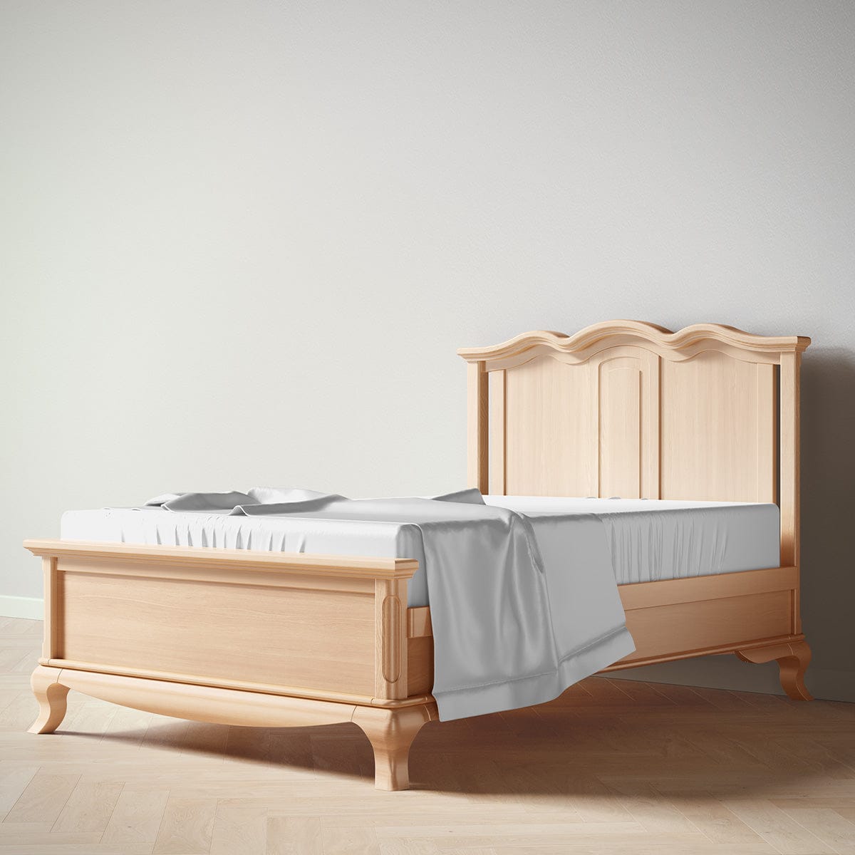 Romina Furniture Beds - Full Albero Puro Romina Cleopatra Full Bed / Solid Back