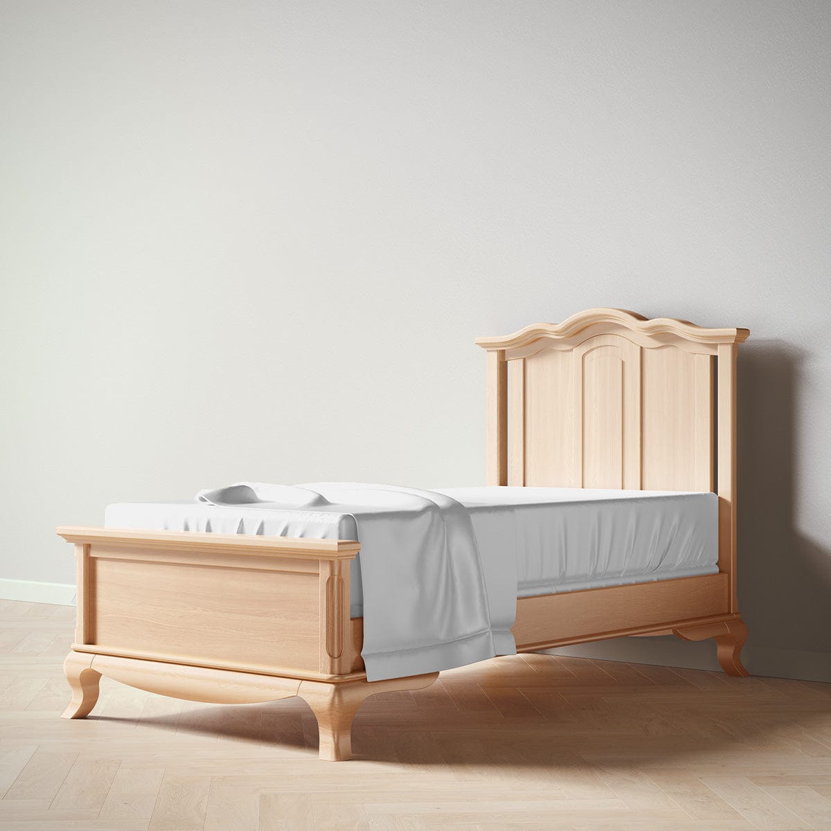 Romina Furniture Beds - Twin Albero Puro Romina Cleopatra Twin Bed