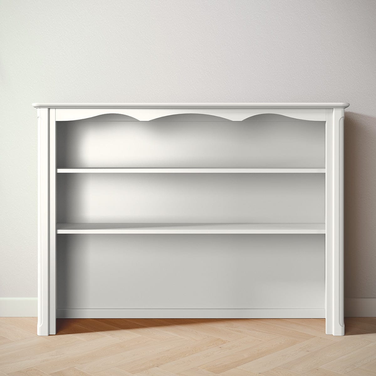 Romina Furniture Bookcases Solid White Romina Cleopatra Hutch