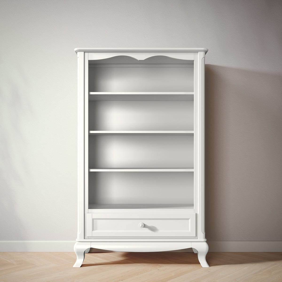 Romina Furniture Bookcases Solid White / Standard Romina Cleopatra Bookcase