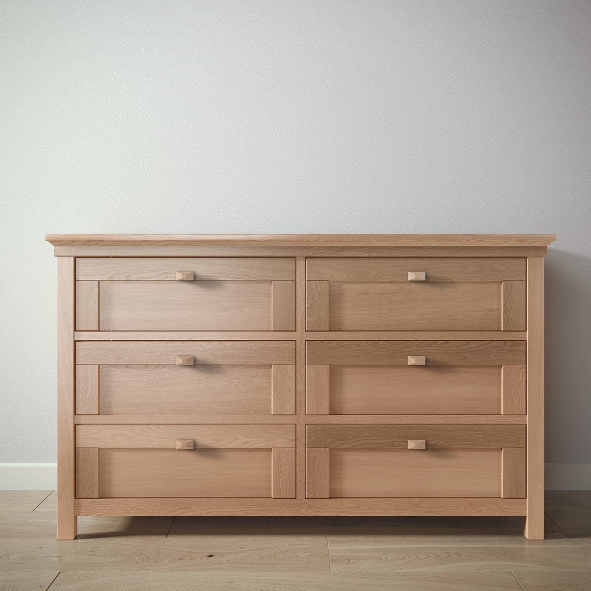 Romina Furniture Dressers Albero Puro / Karisma (Default - Finish Match) Romina Karisma Double Dresser