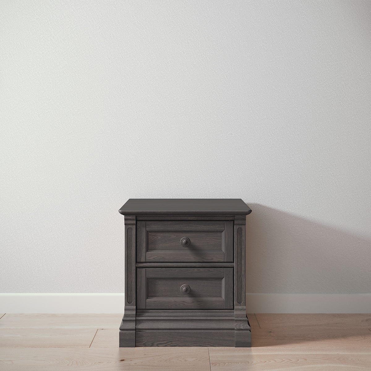 Romina Furniture Nightstands Aqua Grey / Standard Romina Imperio Nightstand