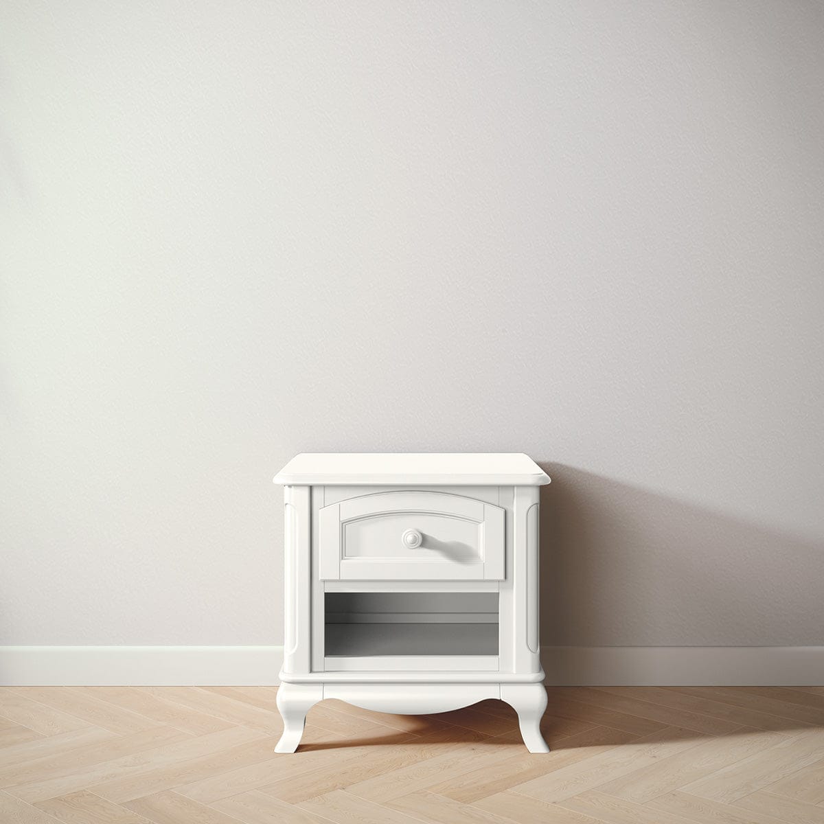 Romina Furniture Nightstands Solid White / Standard Romina Cleopatra Nightstand