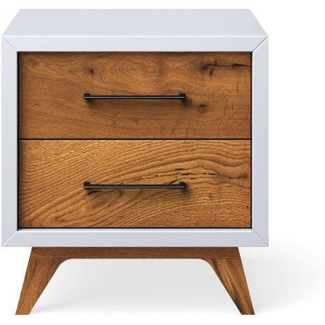 Romina Nightstands Dove / Black Romina Uptown Nightstand