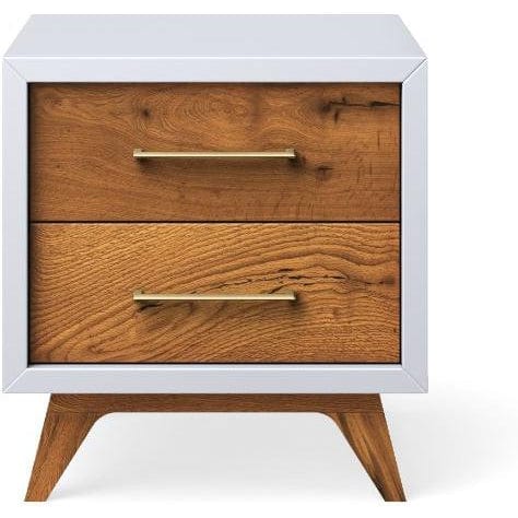 Romina Nightstands Dove / Gold Romina Uptown Nightstand