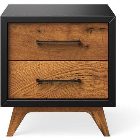 Romina Nightstands Solid Black / Black Romina Uptown Nightstand