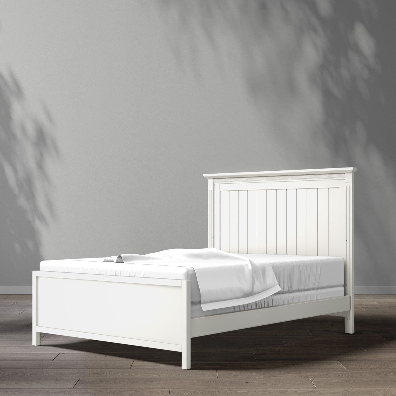 Silva Beds - Full White Silva Edison Full-Size Bed