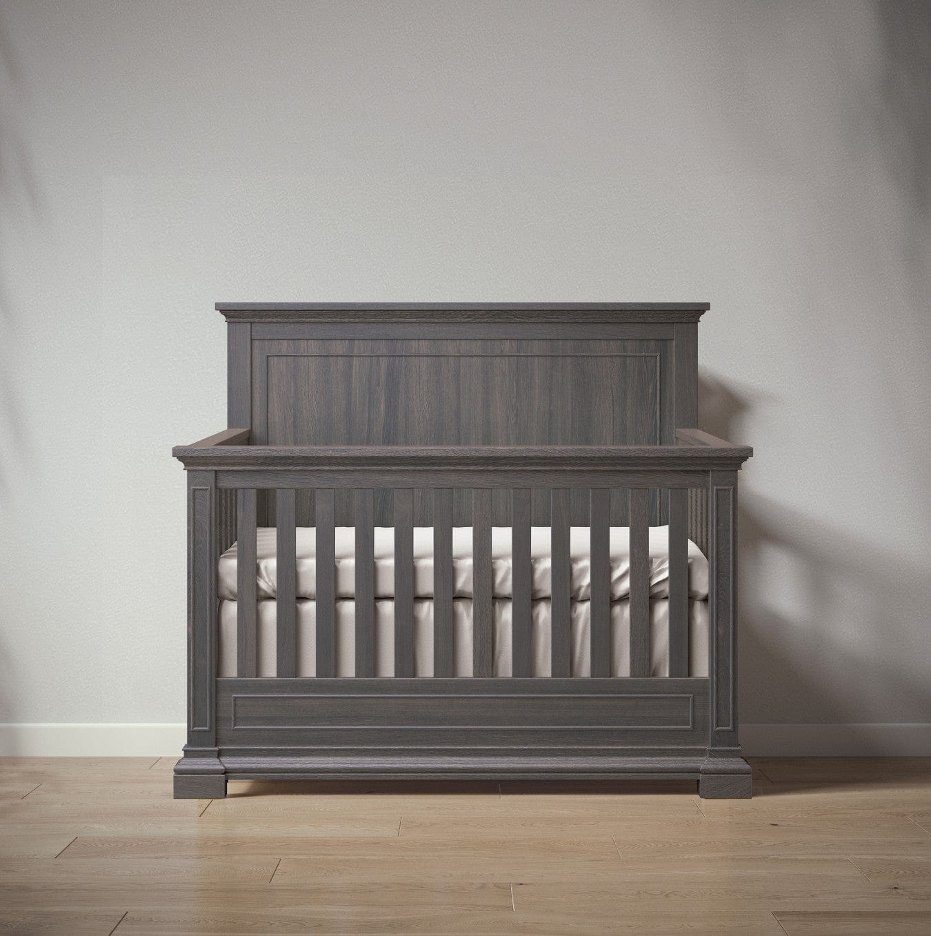 Silva Cribs Aqua Gray Silva Jackson Convertible Crib