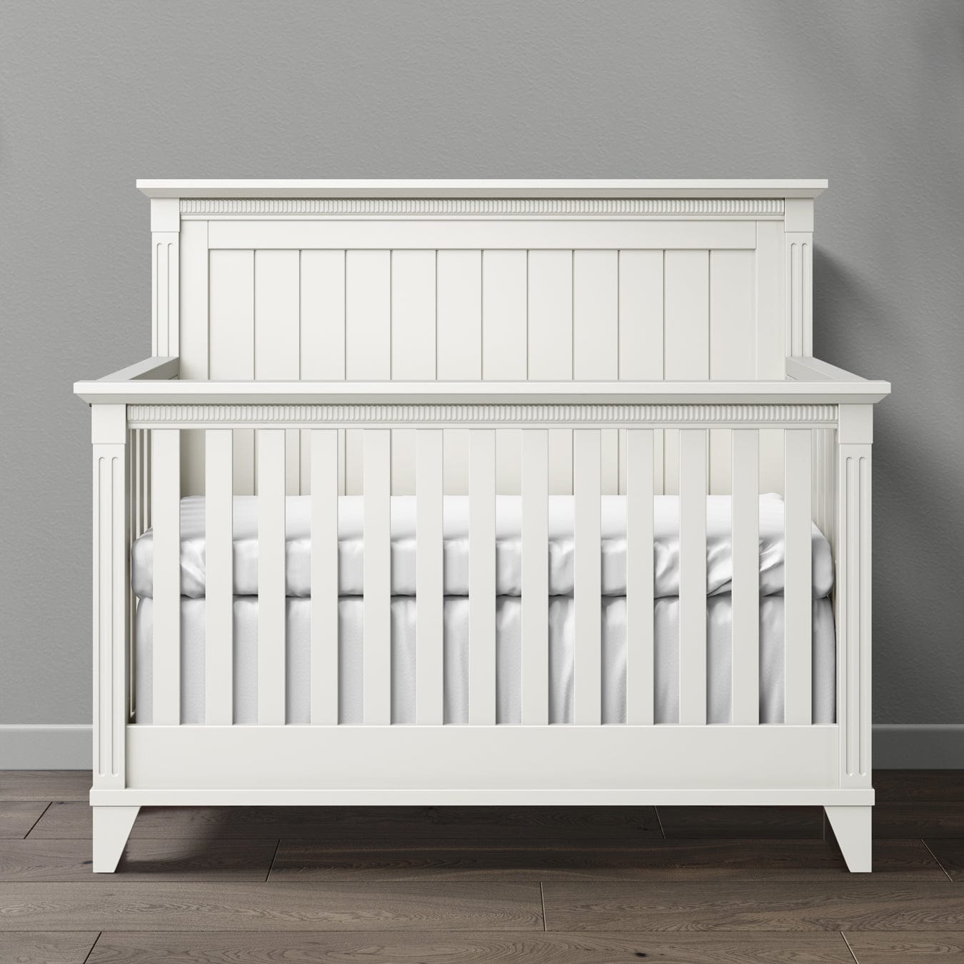 Silva Cribs White Silva Edison Convertible Crib