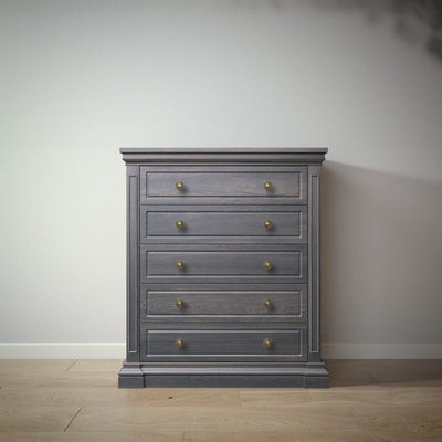 Silva Dressers Aqua Gray Silva Jackson Tall Chest